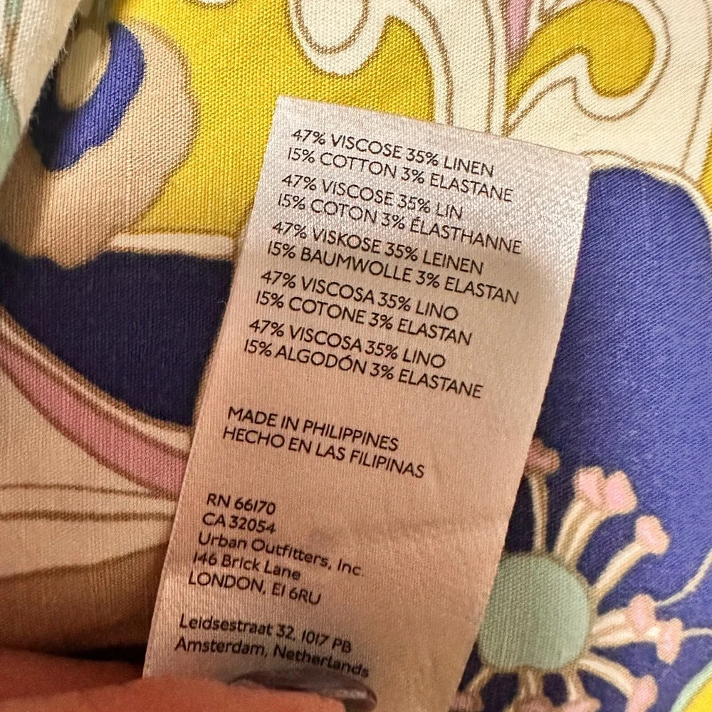 Anthropologie Maeve EUC Multicolor Wide-Leg Colette - Picture 5 of 6